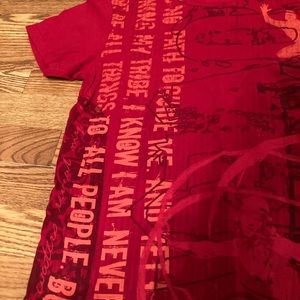 Cirque du Soleil Red Short Sleeve Shirt Size M